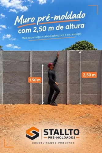 Muro Pré - Moldado