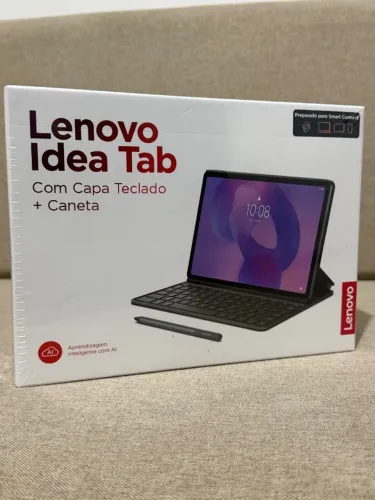 Tablet Lenovo Idea Tab com Capa Teclado e Caneta 8GB RAM 128GB 11" Android 15 MediaTek Dim