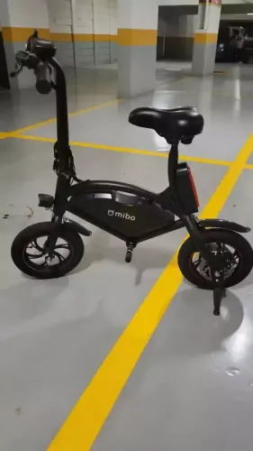 Bicicleta Elétrica Mibo Com Rodas De 12 36v 250w - Preto - Nova