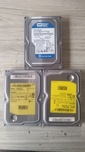 3 HDs 2 de 320gb e 1 de 160gb 100% ok