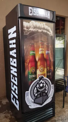 Freezer Vertical tampa cega