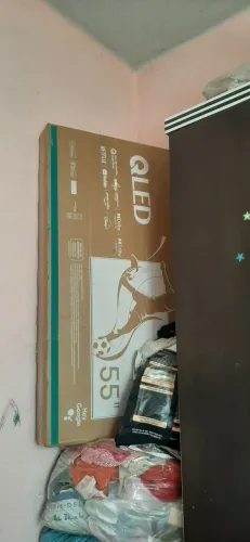 Caixa de Papelão TV 55 polegadas