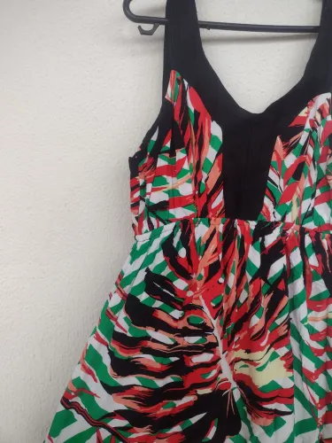 Vestido para Gestante longo - tamanho G - da loja Mamiss