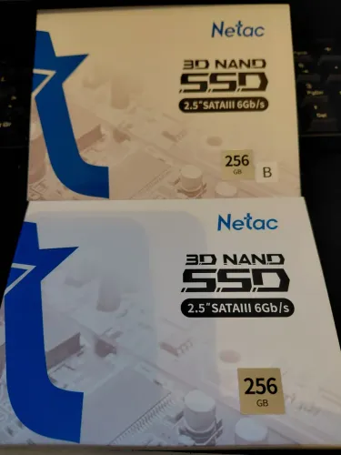 SSD NETAC - SATA 3 - 256GB