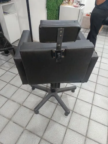 Cadeira para salão de beleza e barbeiro