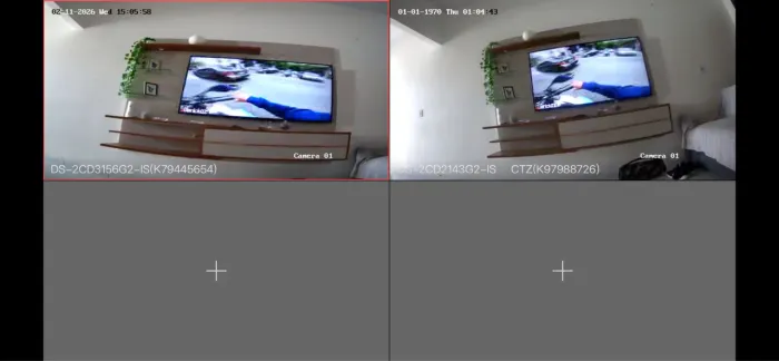 ? Câmeras Hikvision IP Profissionais - 2 Unidades - Excelente Estado