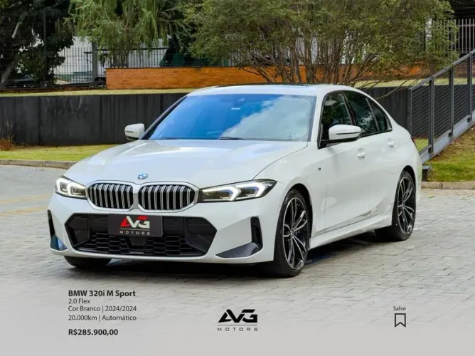 BMW 320I A 2.0 TB M Sport Activeflex 16V 4P 2024