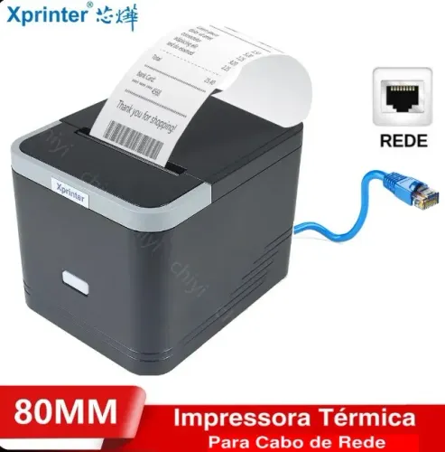 Impressora Térmica 80mm Para Cabo de Rede - Produto novo