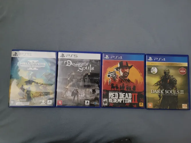 Jogos de ps5 e de ps4