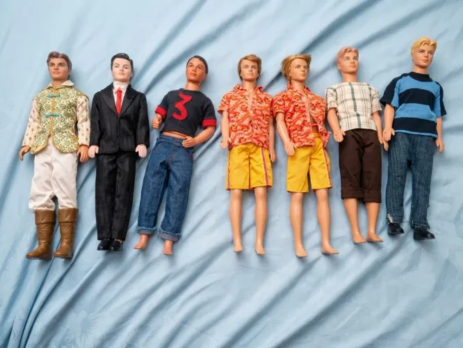 Lote de Barbie e acessórios