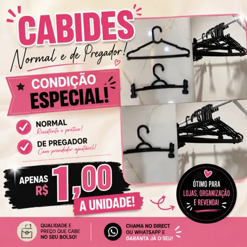 CABIDES NOVOS R$1,00