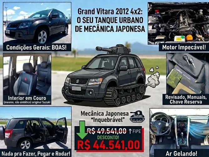 Suzuki Grand Vitara 2.0 16V 4x2/4x4 5P Aut. 2012
