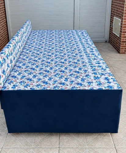 CAMA UNIBOX SOLTEIRO MOLA CONVENSIONAIS +PROTEÇÃO NA LATERAL