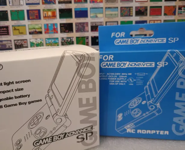 Game boy advence sp reformado novo tela ips