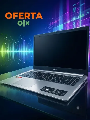 Notebook Acer Aspire 5 | AMD Ryzen | Tela Full HD IPS | Super Rápido