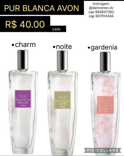 PUR BLANCA DA AVON = R$ 40.00 