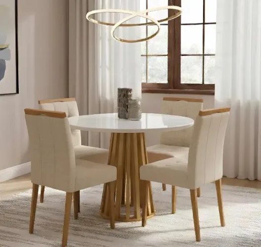 Conjunto de Jantar Alvor 4 Lugares