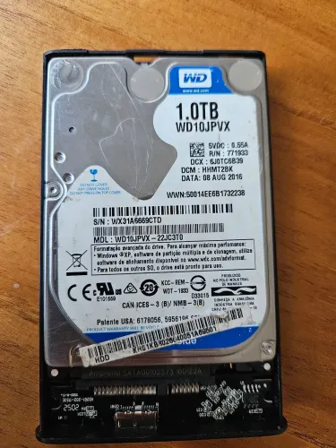 Hd notebook 1t