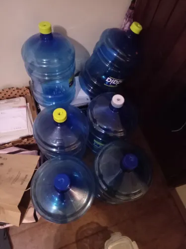 Vasilhames 20 litros de Água Mineral