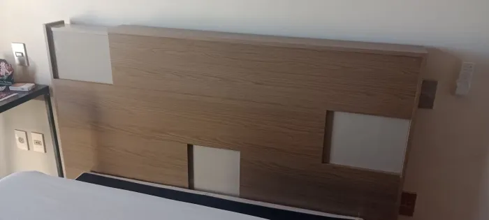 Cabeceira casal madeira para cama box
