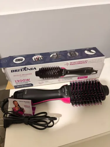 Escova secadora Britânia 1300w