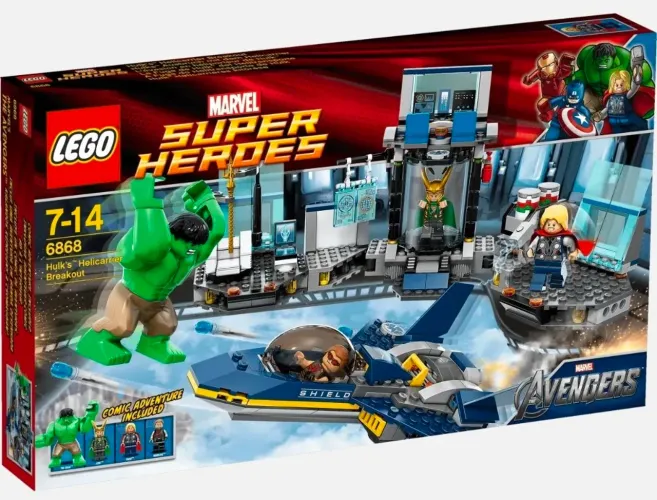 Lego Marvel Super Heroes Hulk's Helicarrier Breakout - 6868