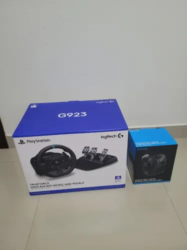 Volante Gamer Logitech G923 completo