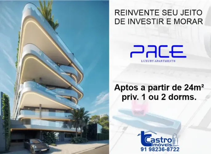 Condomínio PACE. Studios & Aptos com 1 ou 2/4 e 1 vaga. G.C010