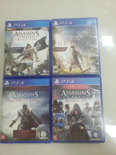 COLEÇÃO ASSASSIN'S CREED PS4