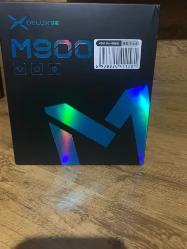 Mouse sem fio Delux m900 Pro cor: preto novo