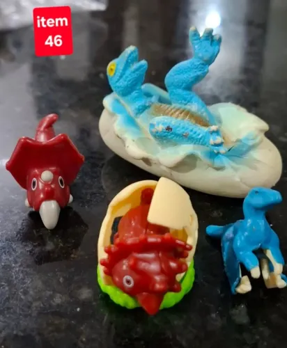 Miniaturas coleção kinder ovo Dinossauros anos 2000