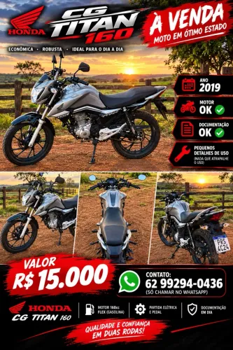 Honda CG 160 Titan 25th Anniversary 2019
