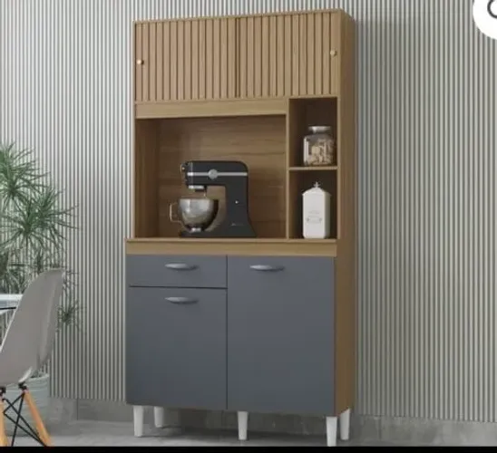 Kit cozinha / armário de cozinha novo Duda 0.90 direto de fábrica