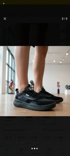 Tênis Vans Ultrarange neo Vr3, cor preto, tamanho 42