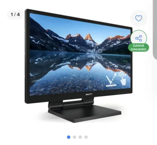 Monitor Led Philips 22 polegadas Touch Screen