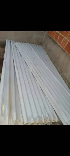 26 Telhas Comum 2,44x0,50 4mm - Novas - Em até 3x Sem Juros!!!