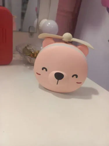 Mini ventilador pra maquiagem 