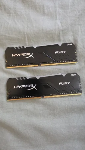 Memória DDR4 32GB (2X16GB) 3200mhz HyperX Fury