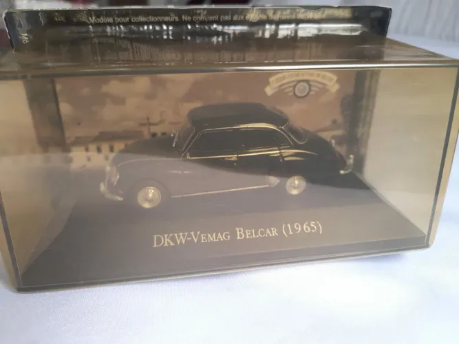 Miniatura DKW-Vemag Belcar 1965 Altaya 1:43 Lacrada + Fascículo