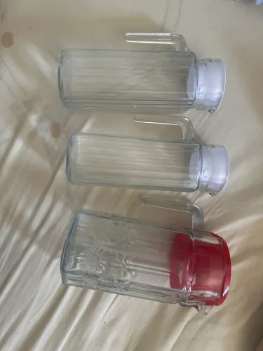KIT 3 JARRA VIDRO