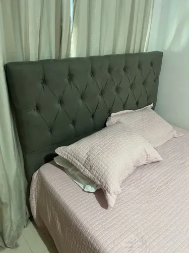 Cabeceira Cama Suede 1,32 x 0,10 x 1,60