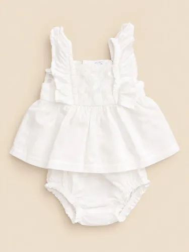 Conjunto Carter?s Branco para Bebê - Tamanho 6 Meses