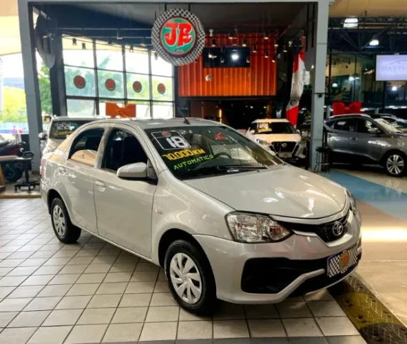 Toyota Etios XS Sedan 1.5 Flex 16V 4P Aut. 2018