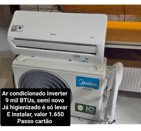 Ar condicionado inverter semi novo 