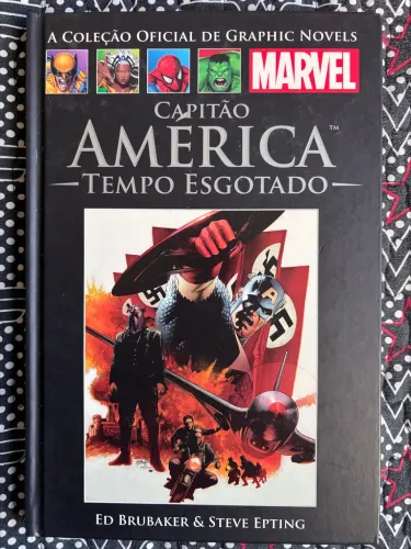 Hq Capitão América tempo esgotado Salvat