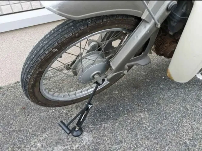 Cavalete macaco compacto suspender roda moto(Novo)  