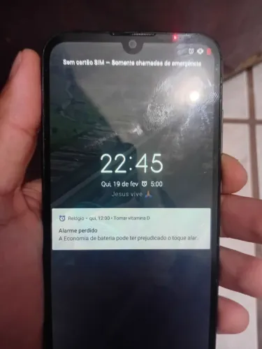 Celular pra retirada de peça