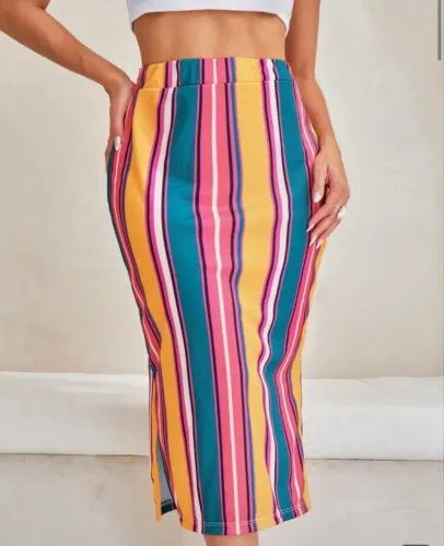 Saia midi shein