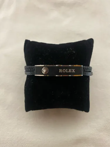 Bracelete de couro Rolex