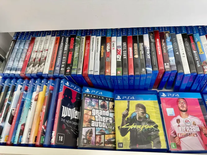 Jogos ps4 impecáveis 